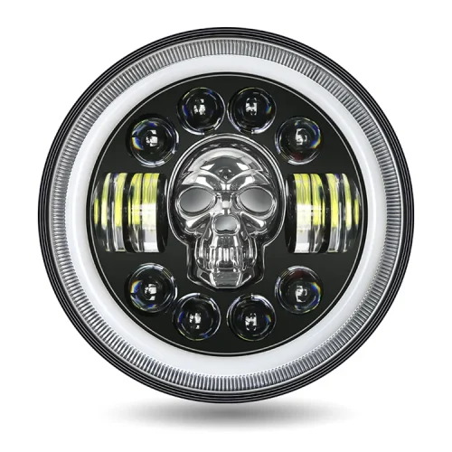 7-inch Wrangler Skull Headlight Led Headlight