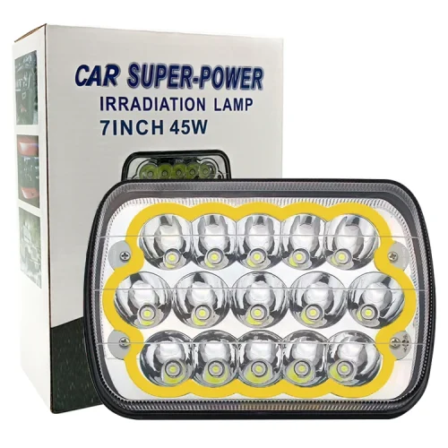 7 inches15 beads 45W 60MM led headlight work light