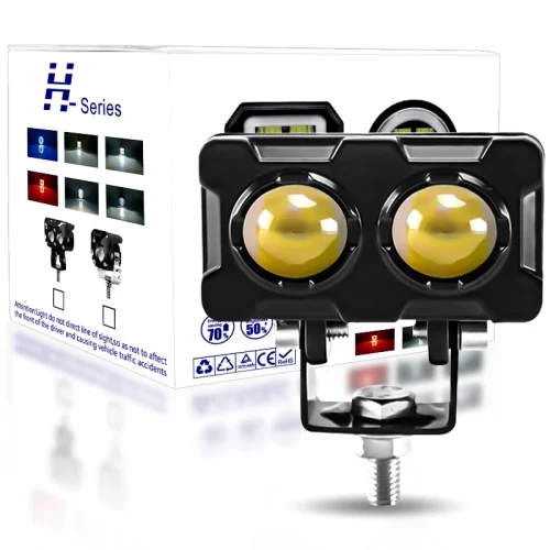 Cat’s eye square dual convex lens 18W 3 core wire