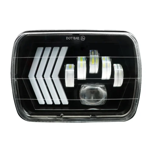 7 inch square work light